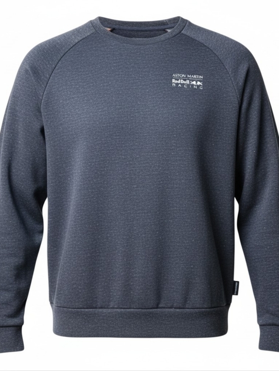 ASTON MARTIN RED BULL RACING | Men's Heather Gray Formula One F1 Sweatshirt | M